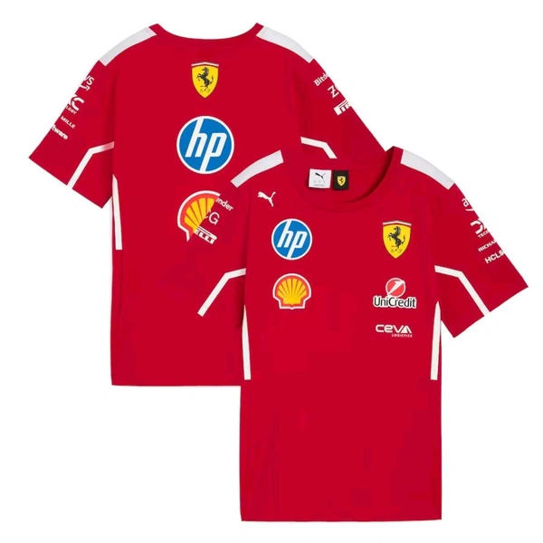 2025 Scuderia Ferrari Team Tee - 3XL
