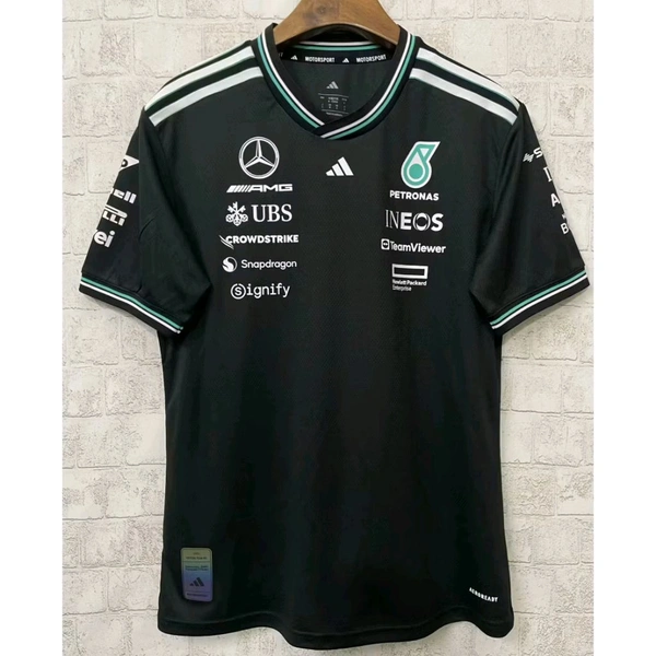 2025 Mercedes AMG F1 Team Wear - T Shirt (White), L