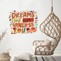 Quote Wall Papers  - Multicolour, 46 cm