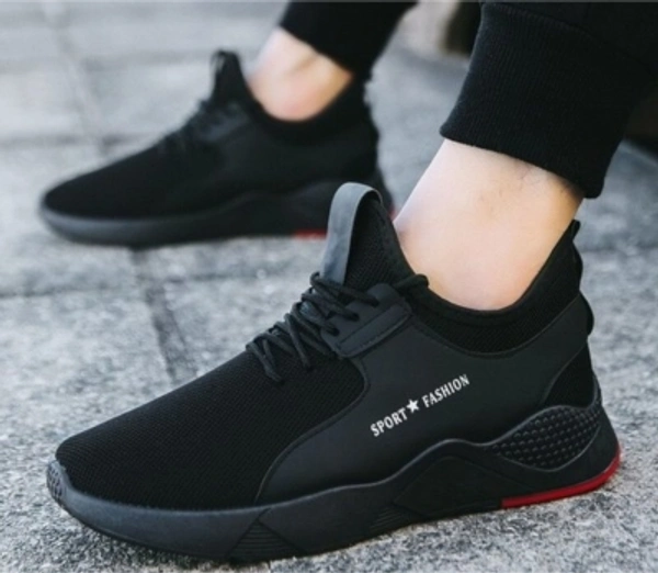 HOTSTYLE MEN RUNNING SHOES - Black, 9