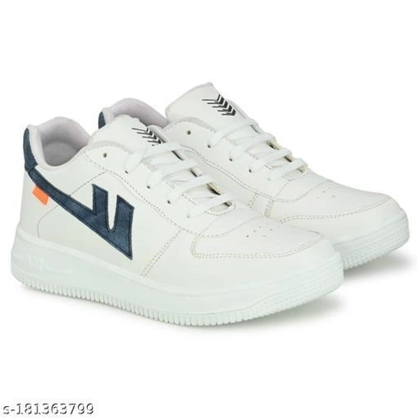Fashion F_cut Casual WHITE SHOESName: Fashion F_cut Casual WHITE SHOESMaterial: SyntheticSole Material: RubberFastening & Back Detail: Slip-OnSizes:IND-6, IND-7, IND-8, IND-9, IND-10t - White, IND-9