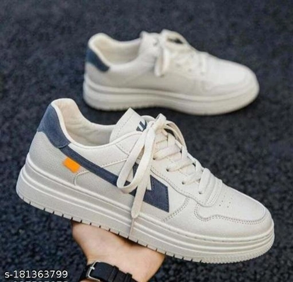 Fashion F_cut Casual WHITE SHOESName: Fashion F_cut Casual WHITE SHOESMaterial: SyntheticSole Material: RubberFastening & Back Detail: Slip-OnSizes:IND-6, IND-7, IND-8, IND-9, IND-10t - White, IND-10