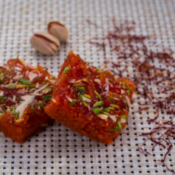 Kesar Barfi Petha - 600 gms