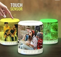 Smart Touch Mood Lamp Bluetooth Speaker for Gifts (G)