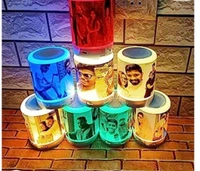 Smart Touch Mood Lamp Bluetooth Speaker for Gifts (G)