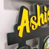 Name Frame with heart Photo