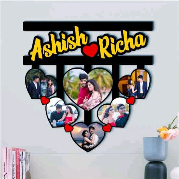 Name Frame with heart Photo