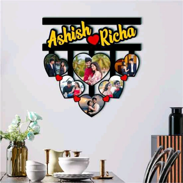 Name Frame with heart Photo