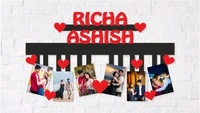 Cauple Name Frame 