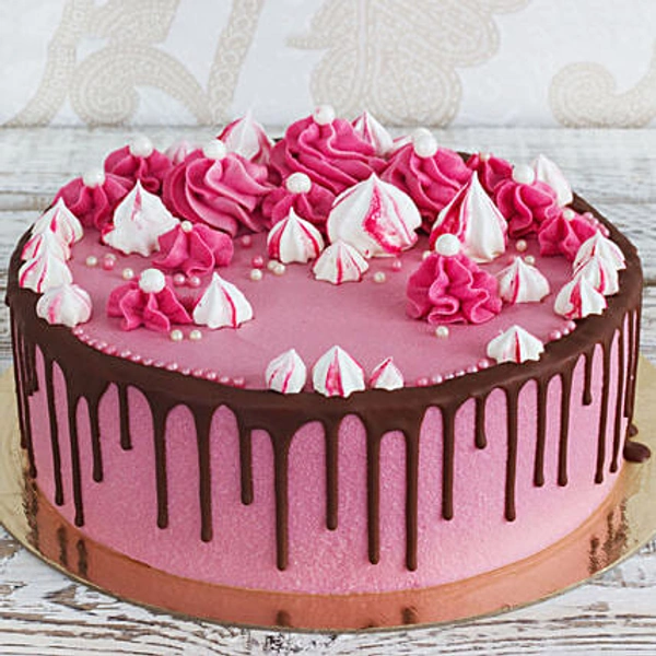 Strawberry Cake - 1pc(35rs) 0.5kg(280rs) 1kg(480rs)