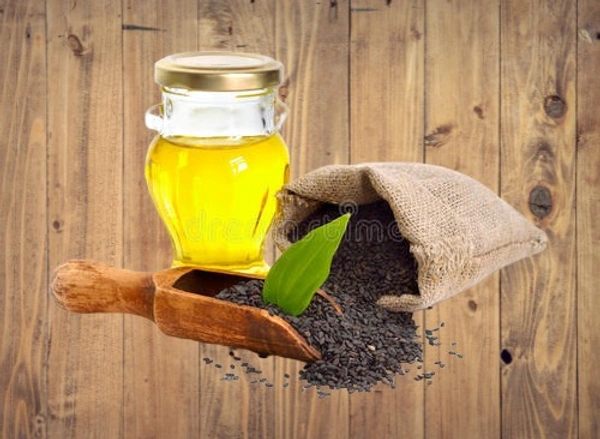 Black Sesame Oil (Black Til OIL)- 0.5 L - 0.5 L