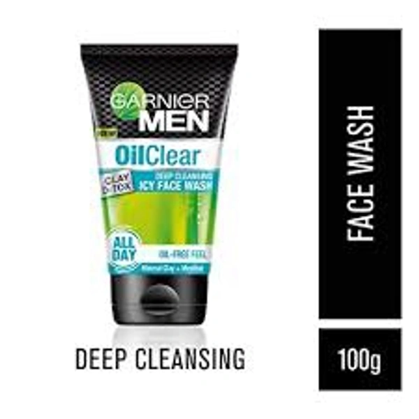 Garnier Men Oil Clear Face Wash