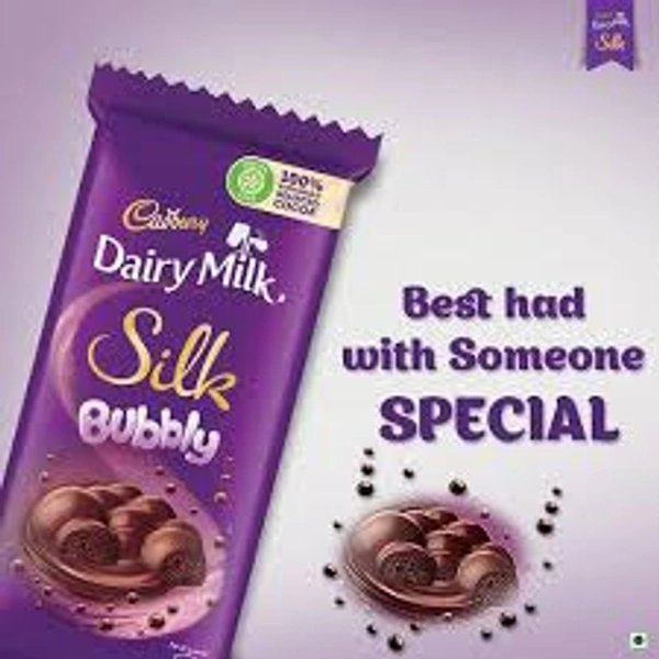 Dairy Milk Silk Bubbly 