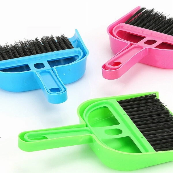 Mini Dust Pan with Brush Broom