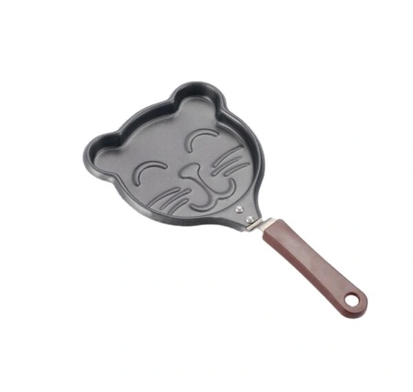 Mini Teddy Bear Shape Design Non-Stick Pancake Egg Omlette Breakfast Frying Pan