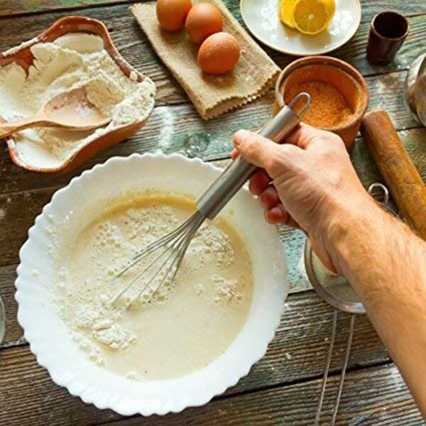 Stainless Steel Wire Whisk Hand Blender