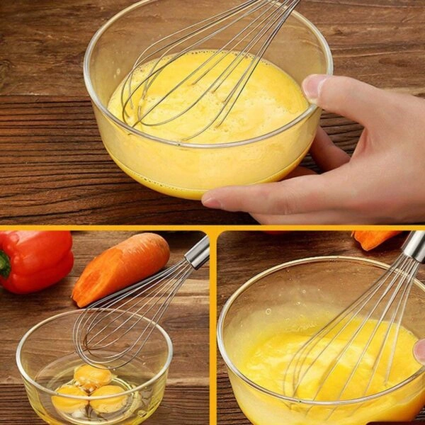 Stainless Steel Wire Whisk Hand Blender