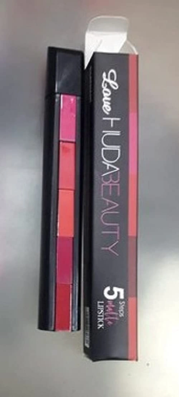Huda Beauty Love 5 In 1 Multicolor Lipstick 