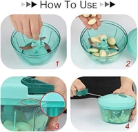 Quick Hand Stainless Steel Vegetable & Fruits Chopper