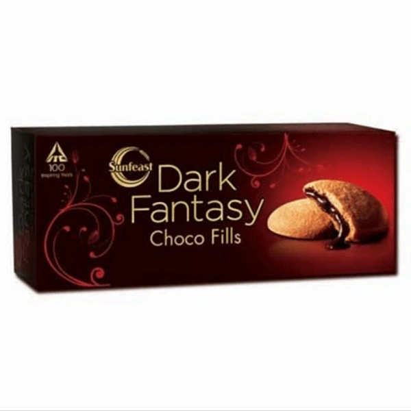 Sunfeast Dark Fantasy Biscuits - Cookies - Choco Fills - 75 g