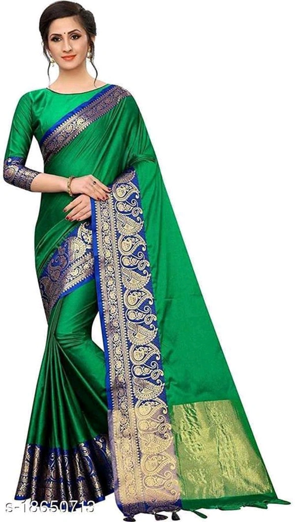 Aagam Attractive Sarees(M) - Green