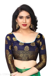Banarasi Cotton Silk Saree(M) - Green