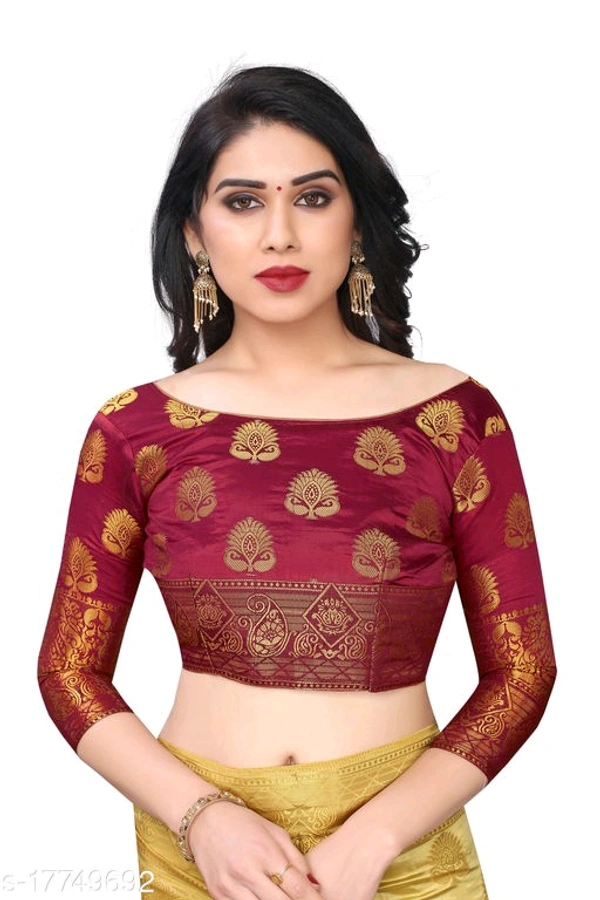 Banarasi Cotton Silk Saree(M) - Golden