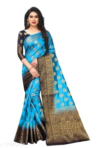 Banarasi Cotton Silk Saree(M) - Pink