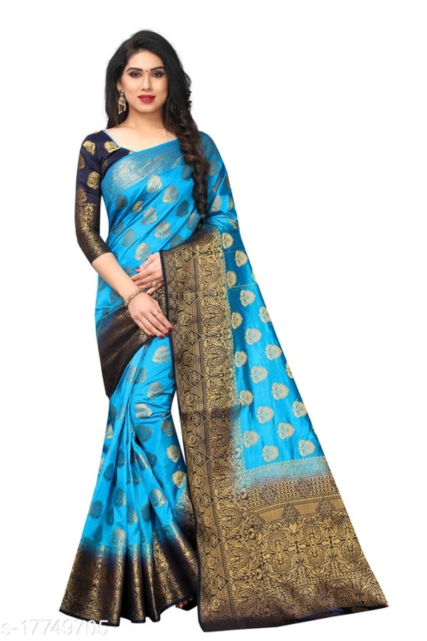 Banarasi Cotton Silk Saree(M) - Pink