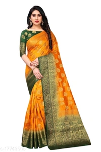 Banarasi Cotton Silk Saree(M) - Pink