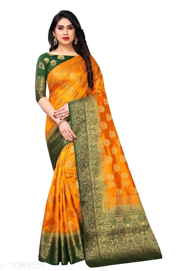 Banarasi Cotton Silk Saree(M) - Pink