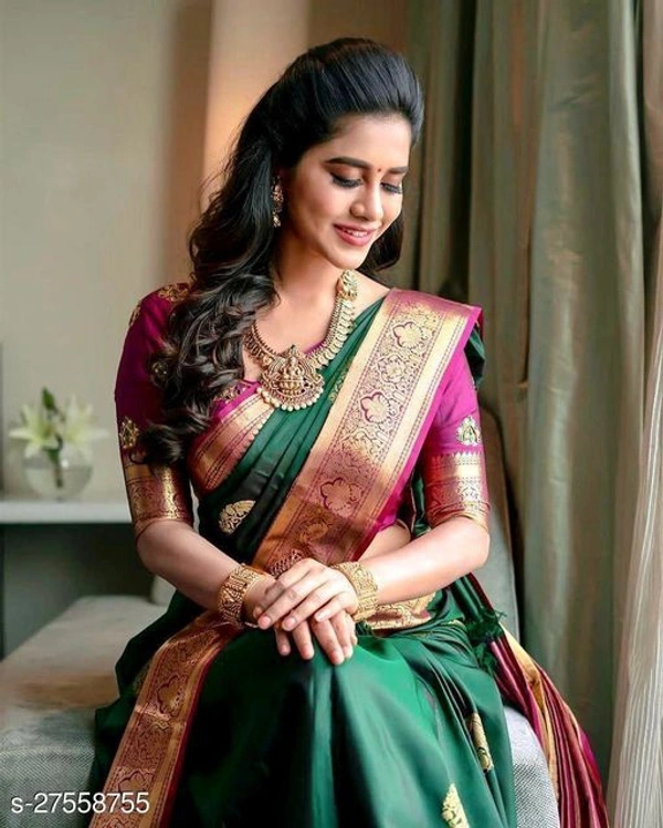 Alisha Voguish Sarees(M) - Green