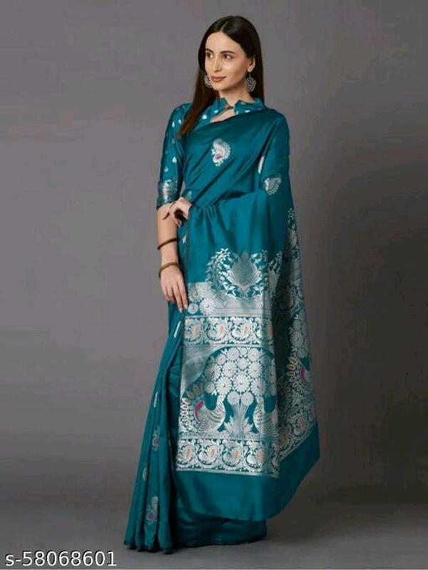 Silk Saree - Black