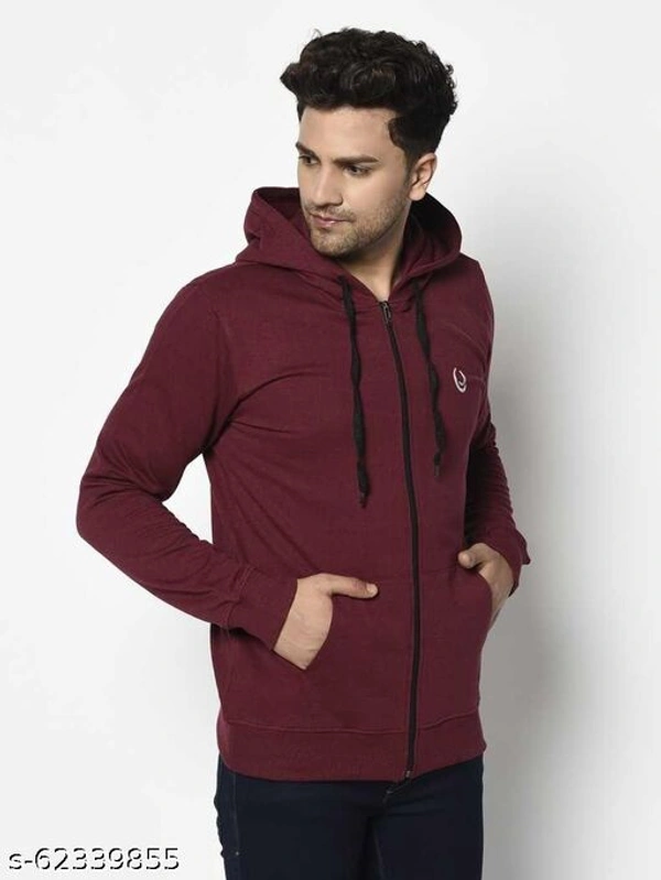 Catalog Name:*Classic Latest Men Sweatshirts*(M) - Red, S