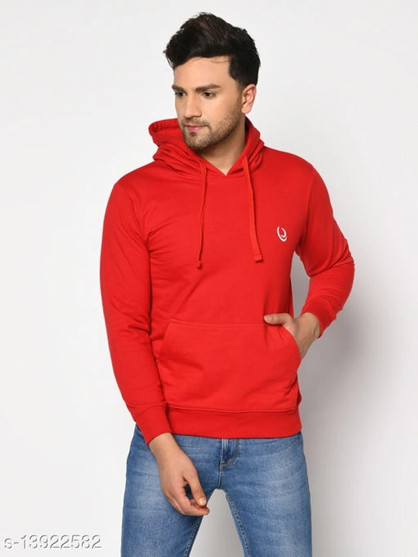Catalog Name:*Classic Latest Men Sweatshirts*(M) - Red, S