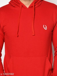 Catalog Name:*Classic Latest Men Sweatshirts*(M) - Red, S