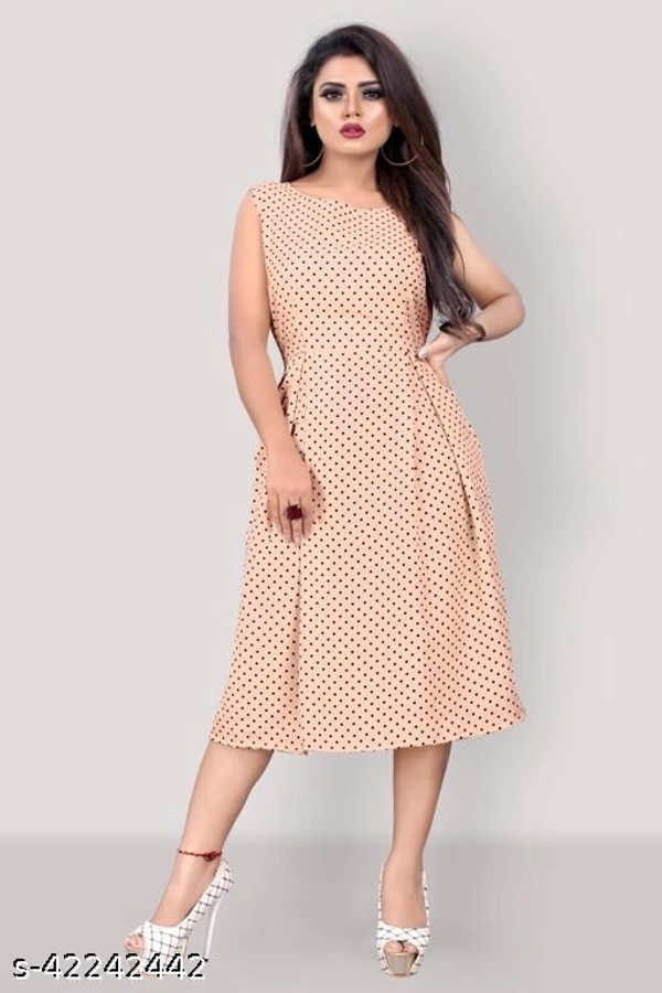 Classic Glamorous Women DressesFabric: Crepe(M) - Black, XXL