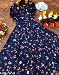 Aagyeyi Alluring Kurtis(M) - Peach, M