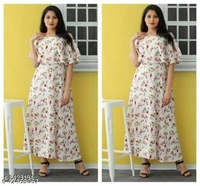 Aagyeyi Alluring Kurtis(M) - Peach, M