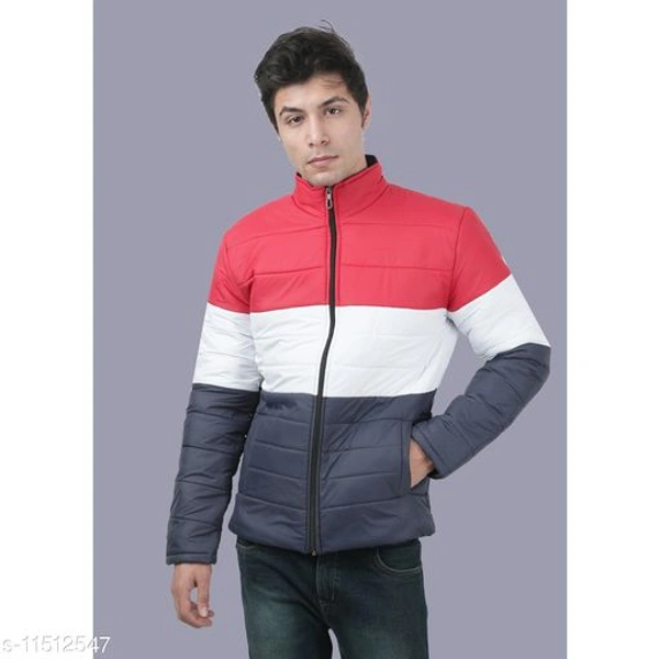 Men's Polyester Jackets - Gray, XL