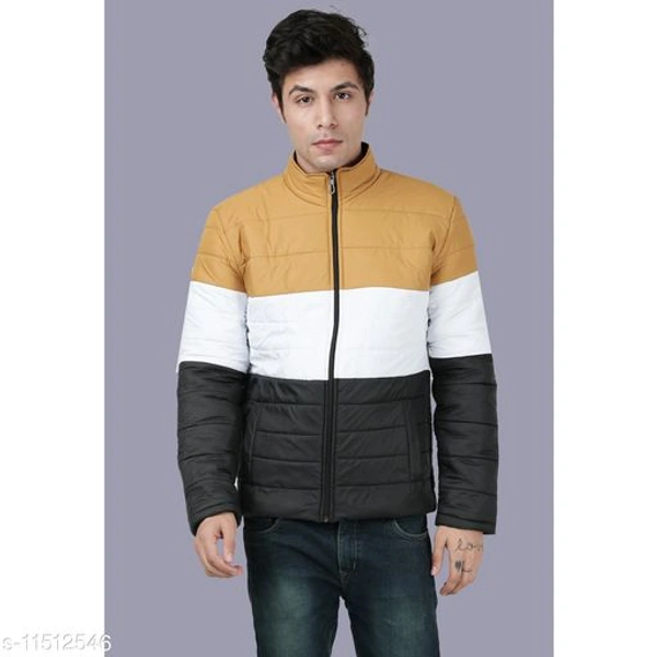 Men's Polyester Jackets - Red, XXL