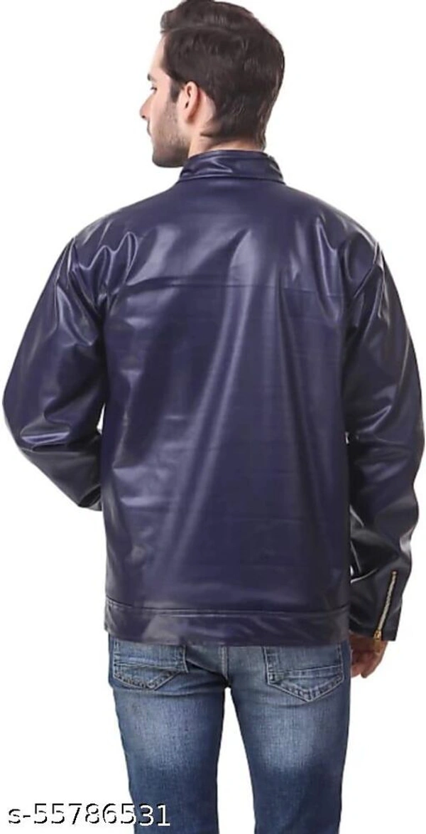 Jackets/Winter Jacket/jacket for men/Waterproof Jacket/Leather Jacket(M) - Blue, M