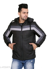 Divine Comfy Men's Jacket(M) - Gray-Blue, M