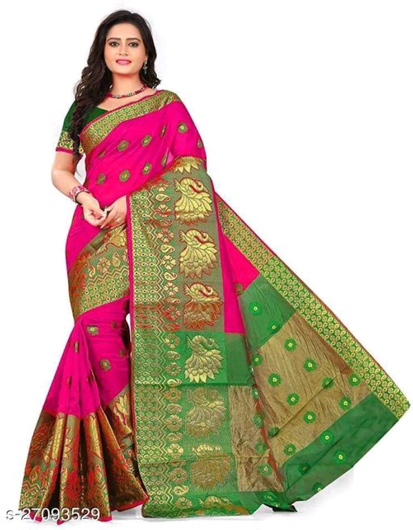Abhisarika Pretty SareesSaree Fabric: Art Silk(M) - Green
