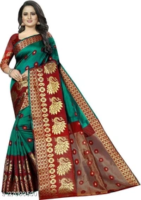 Abhisarika Pretty SareesSaree Fabric: Art Silk(M) - Pink