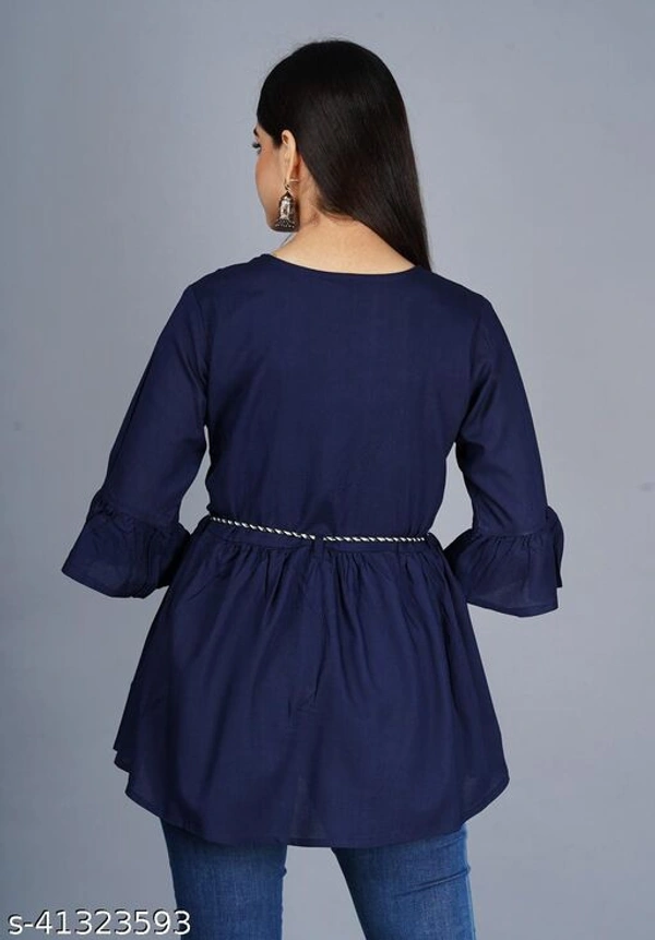 Trendy Ravishing Women Tops & Tunics - Red, S