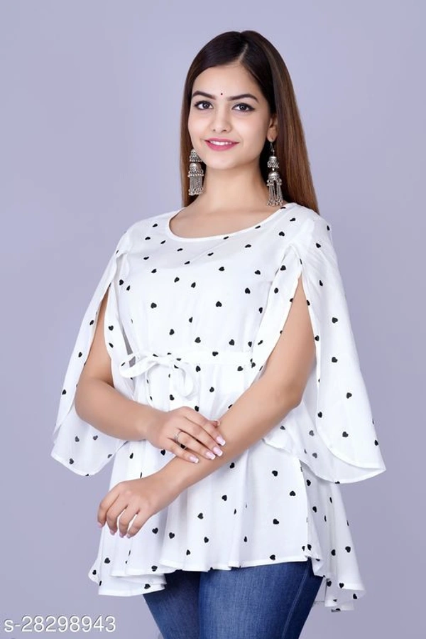Urbane Latest Women Tops & Tunics - Maroon, S