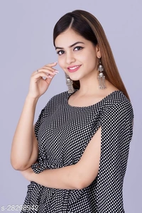 Urbane Latest Women Tops & Tunics - White, S