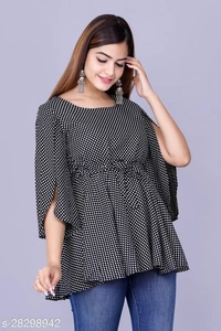 Urbane Latest Women Tops & Tunics - White, M