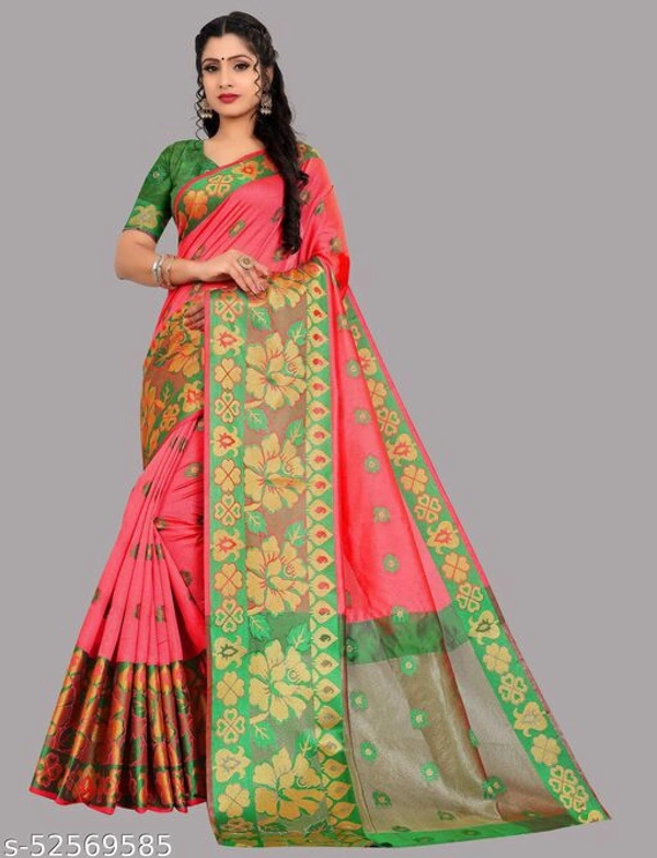 Mizzific Aura checks cotton saree with running blouseSaree Fabric: Aura SilkBlouse: Running BlouseBlouse Fabric: Chanderi CottonPattern: Woven DesignBlouse Pattern: JacquardMultipack: SingleSaree, sarees, sarees party, sarees wedding, traditional Sarees, silk sarees, cotton Silk Sarees, party Wear sarees, banarasi Sarees, banarasi silk Sarees, kanjivaram silk sarees, art silk saree - Salmon